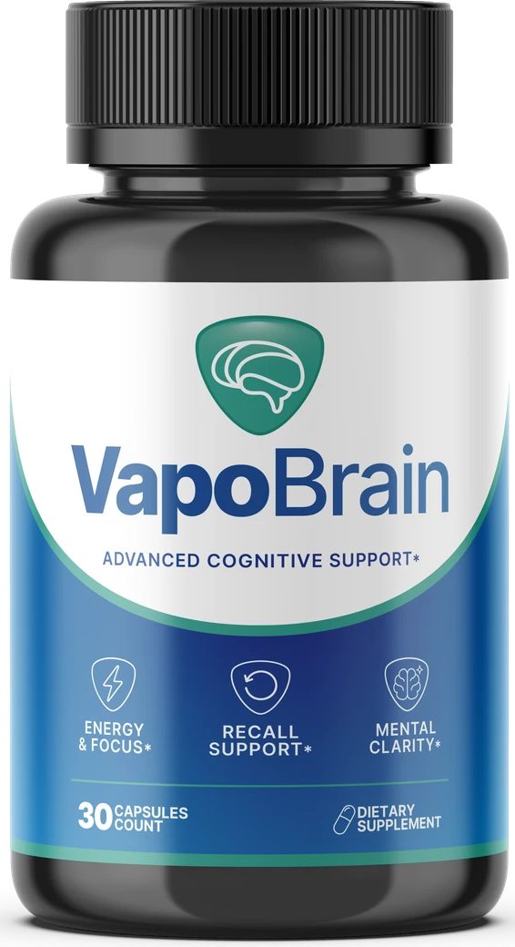 VapoBrain single bottle, 30 capsules, Advanced Cognitive Support+